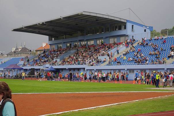 Slavnostní otevření městského stadionu v Ústí